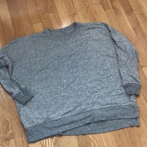 Aerie size small, oversized top with dropped shoulder